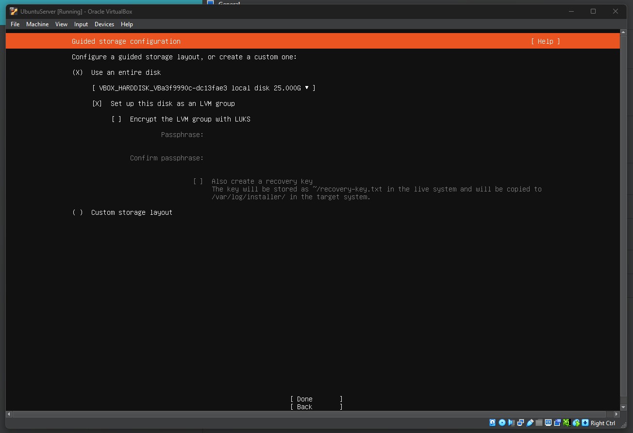 Guided Storage Configuration