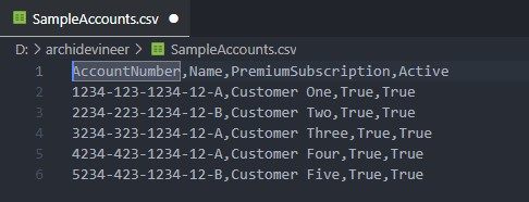 Reordered columns in Visual Studio Code